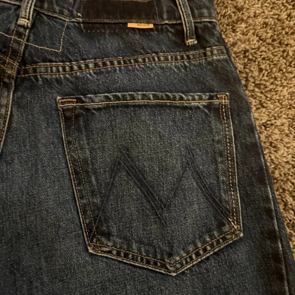 MOTHER “HALF PIPE ANKLE” *WASH: DID YOU BRING ME ANYTHING *SIZE 28 *EUC* $268.00 - Picture 11 of 14